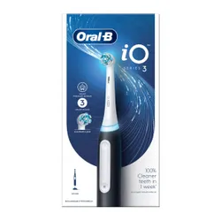 Электрическая зубная щетка Oral-B iO 3 Черный