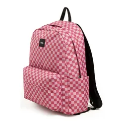 Plecak młodzieżowy Vans Old Skool Check Backpack - mauve wood