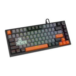 Klawiatura magnetyczna Savio ASTRAL Outemu White Jade 3 kolory keycapów Czarny