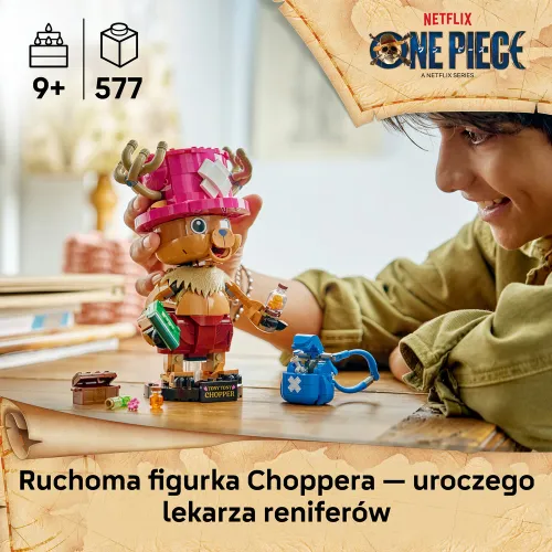 LEGO One Piece 75643 Tony Tony Chopper, zestaw klocków 10+
