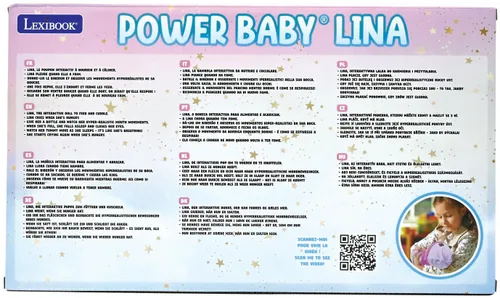 Lalka LEXIBOOK Power Baby Lina BABY02