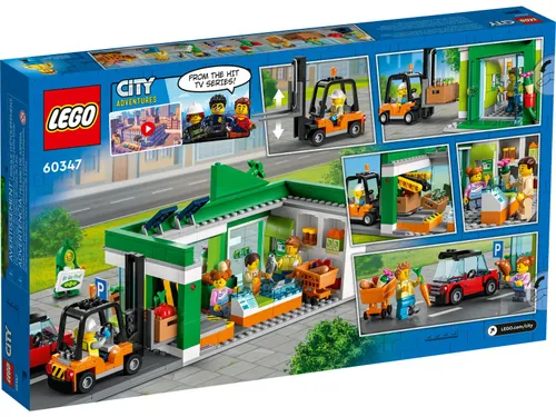 Конструктор Lego 60347 City - Продуктовый магазин