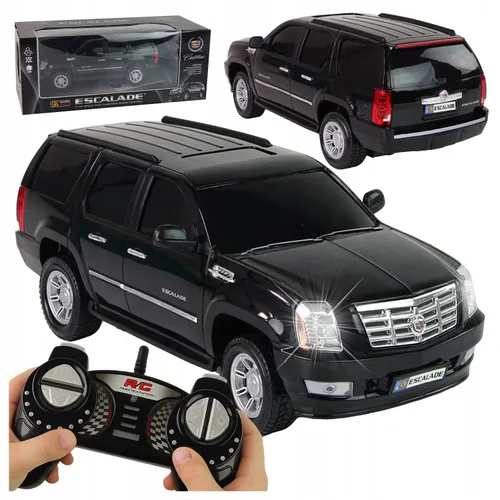 Samochód zdalnie sterowany Cadillac Escalade RC 2 4GHz ze światłami LED skala 1:16
