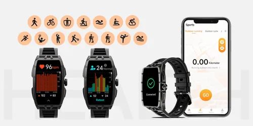 Smartwatch IMIKI Master Band Czarny