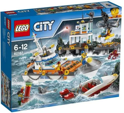 Конструктор Lego City штаб береговой охраны (60167)