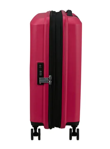 Walizka mała poszerzana American Tourister AeroStep - pink flash