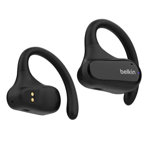 Słuchawki bezprzewodowe Belkin Soundform ClearFit Douszne Bluetooth 5.3 Czarny