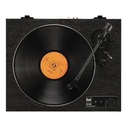 Gramofon DUAL CS 429 Czarny, Automatyczny, Napęd paskowy,PrędkośĆ odtw. 33,45,78 obr./min,Przedwzmacniacz