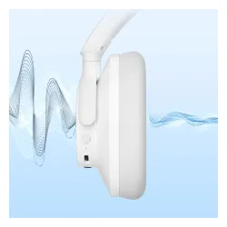 Słuchawki bezprzewodowe Tronsmart Sounfii Q20S Hybrid ANC Nauszne Bluetooth 5.3 Biały