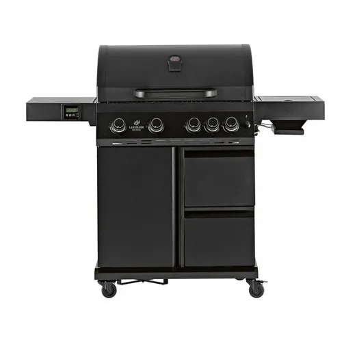 Grill Gazowy Landmann Cool Black 4.1 Maxx 4+1 Palniki Żeliwny Ruszt