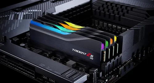 Pamięć RAM G.Skill Trident Z5 RGB Black DDR5 32GB (2 x 16GB) 6000 CL36