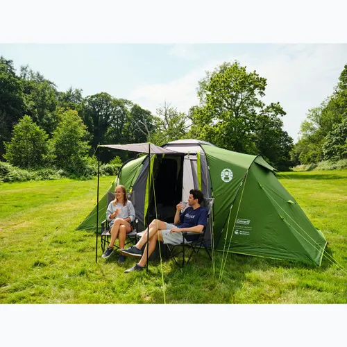 Namiot kempingowy 4-osobowy Coleman Spruce Falls 4 Blackout green