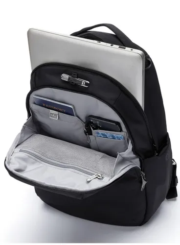 Plecak miejski antykradzieżowy Pacsafe V 16 l All-around Backpack - jet black