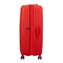 Walizka duża American Tourister SoundBox EXP - neon orange