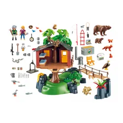 Playmobil Набор фигурок Приключение в домике на дереве 5557