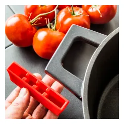 ZWIEGER Obsidian 5,5 l czarny - garnek aluminiowy z pokrywką