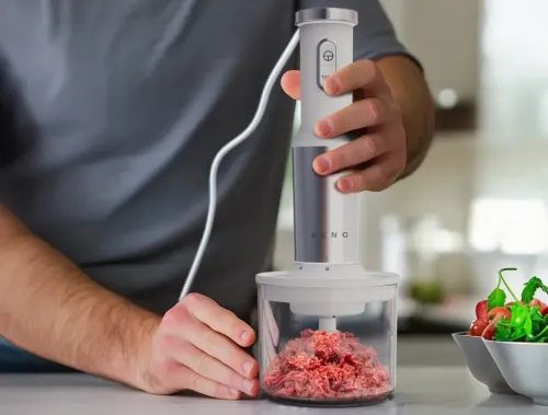 Blender Aeno AHB0004W 1200W Rozdrabniacz Końcówka do ubijania