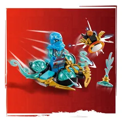 LEGO 71778 NINJAGO Smocza moc Nyi — driftowanie spinjitzu