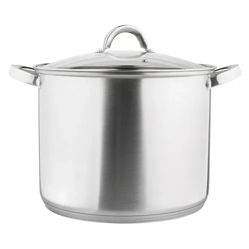 Garnek ze stali nierdzewnej z pokrywką FABIO 12,5 l