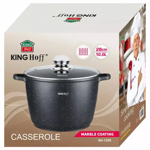 Kinghoff Garnek Marmurowy 28Cm Kh-1599 10L