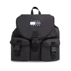 Tommy Jeans TJM Heritage Flap Rucsac AM0AM11656 Negru BDS