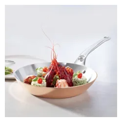 DE BUYER Prima Matera 24 cm miedziana - patelnia miedziana