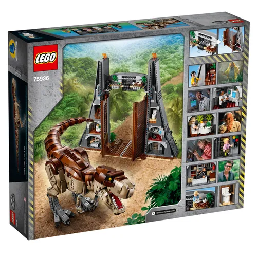 Конструктор Lego 75936 Jurassic World - Ярость Ти-Рекса