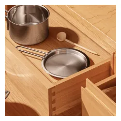 EVA TRIO 16 cm - pokrywka ze stali nierdzewnej