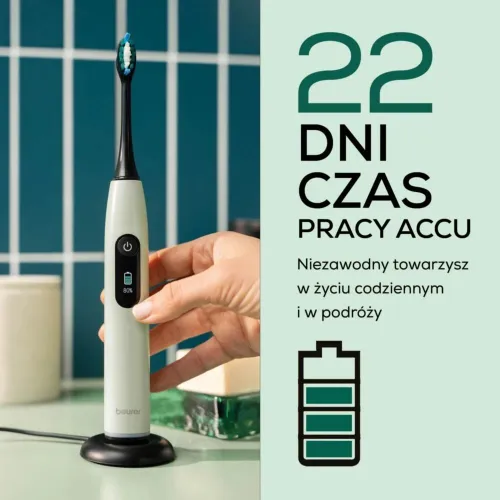 Szczoteczka soniczna BEURER SC 50 GP Miętowy