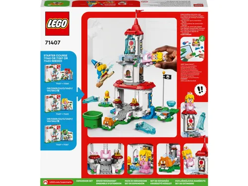 LEGO Super Mario 71407 Cat Peach ve Buz Kulesi