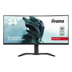 Monitor iiyama G-Master Red Eagle GCB3481WQSU-B1 34" UWQHD VA 180Hz (100Hz HDMI) 0,3ms MPRT Zakrzywiony Gamingowy