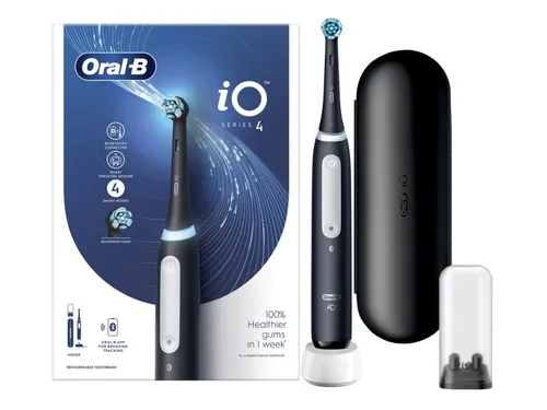 Oral-B ıO Serisi 4 Siyah Elektrikli Diş Fırçası