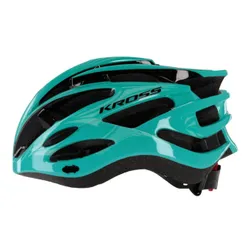 Kask rowerowy KROSS Laki Lazurowy MTB (rozmiar L)
