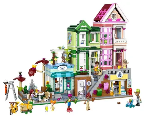 LEGO Friends 42670 Квартиры и магазины в городе Heartlake