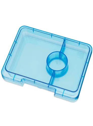 Śniadaniówka / lunchbox dziecięcy Yumbox Snack - twinkle aqua glitter / aqua clear