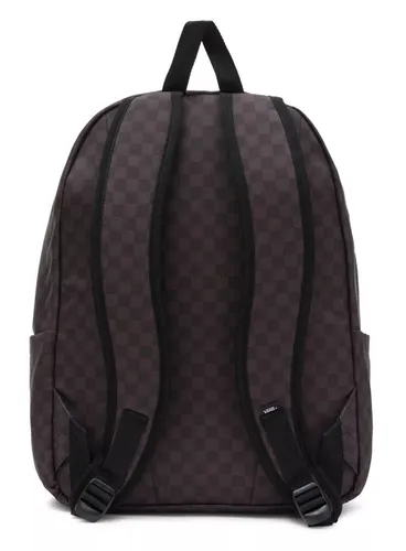 Молодежный рюкзак Vans Old Skool Check Backpack-Black / charcoal