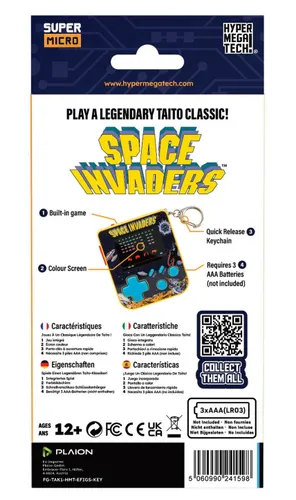 Konsola EVERCADE Super Micro - Space Invaders