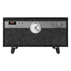 Gramofon Victrola Century Signature+ 6-in-1 VTA-830SB-BLK-INT Manualny Napęd paskowy Bluetooth CD Kaseta Czarny