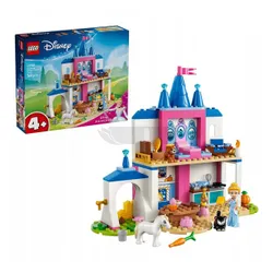 LEGO Disney 43283 Zamek Kopciuszka i jej zwierzęcych przyjaciół