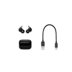 Słuchawki bezprzewodowe Sony LinkBuds Open WF-LS910B Douszne Otwarte Bluetooth 5.3 Czarny