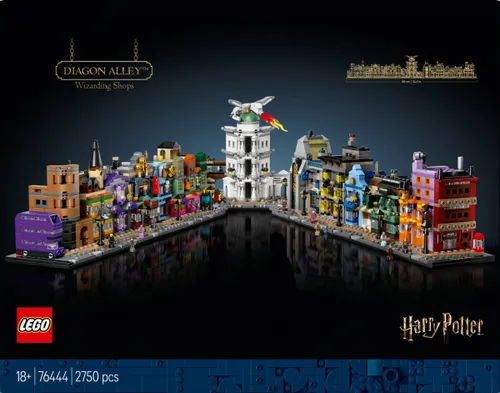 LEGO Harry Potter bricks 76444 Волшебные магазины на Диагон Аллее