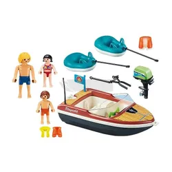 Playmobil 70091 Łódź motorowa z pontonami