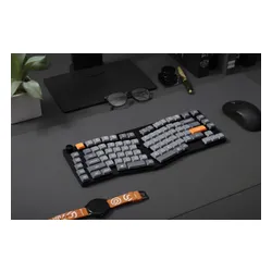 Klawiatura KEYCHRON K15 Max (Alice Layout) QMK Wireless Custom Mechanical Gateron Brown 2.0 Low Profile Switch