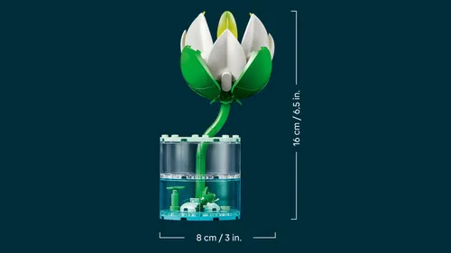 LEGO 11511 Botanicals: водяные лилии, набор кубиков 9+ цветы растения