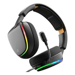 Słuchawki GLORIOUS GHS Eternal RGB GLO-A-2PC-BLK Nauszne