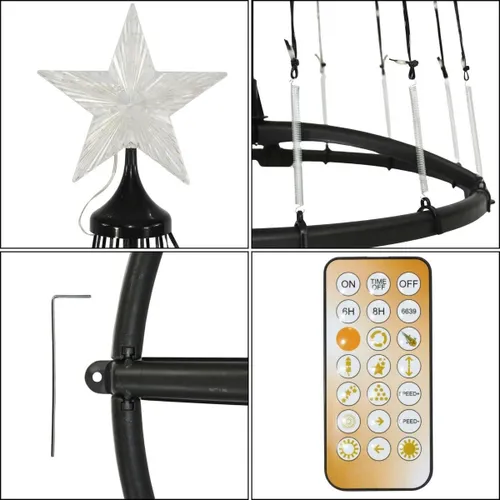 Choinka dekoracyjna LED KOOPMAN 7666442 210 cm