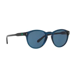 Okulary przeciwsłoneczne Lauren Ralph Lauren 0PH4172 595580 Shiny Tranparent Blue/dark Blue - Rozmiar (EU) 50