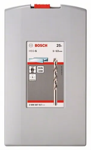 Zestaw wierteł do metalu 25szt. Bosch 2608587017