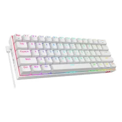 Klawiatura mechaniczna Redragon Draconic PRO K530 Brown Switch Biały