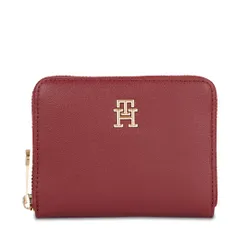 Женский кошелек Tommy Hilfiger Poppy Plus Med для AW0AW15259 Rouge XJS